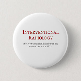 Interventionele radiologie ronde button 5,7 cm