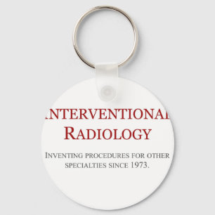 Interventionele radiologie sleutelhanger