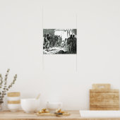 interview van de heer Rassam met koning Theodore Poster (Keuken)