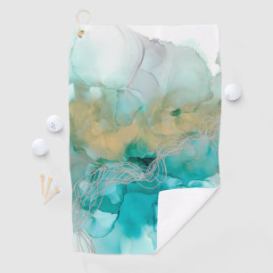 Interwoven Metallics Golfhanddoek