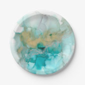 Interwoven Metallics Papieren Bordje (Voorkant)