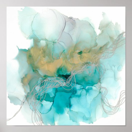 Interwoven Metallics Poster (Voorkant)