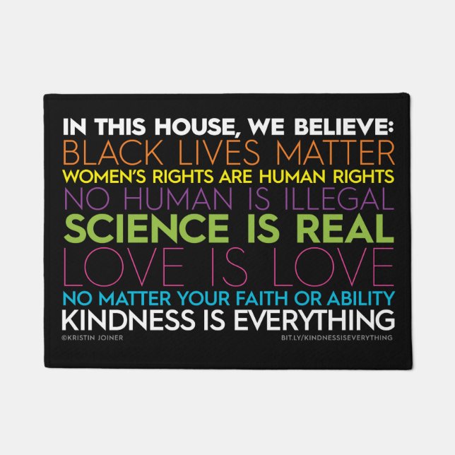 #InThisHouse Doormat Deurmat (Voorkant)