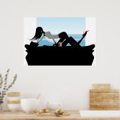 Intiem moment poster (Keuken)