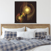 Intieme verbinding - Abstracte platte canvas afdru (Insitu (Slaapkamer))