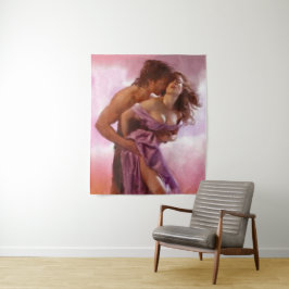 Intieme vergadering wandkleed