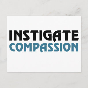 Intigate compassie (de Great Karma Edition) Briefkaart