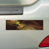 Intimate Connection Abstract Art Bumpersticker (Op auto)