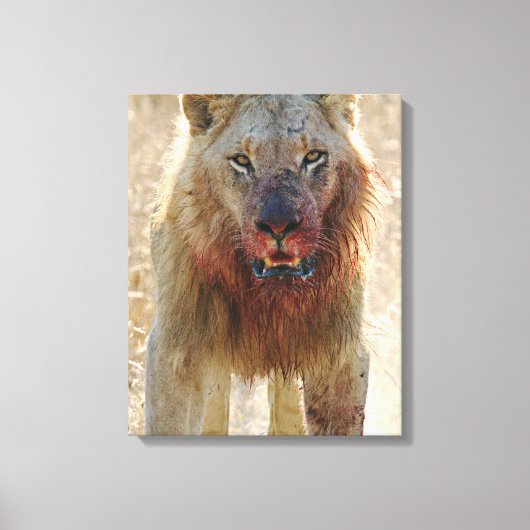 Intimidatie Canvas Afdruk (Voorkant)
