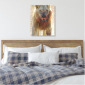 Intimidatie Canvas Afdruk (Insitu (Slaapkamer))