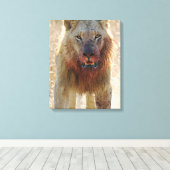 Intimidatie Canvas Afdruk (Insitu (Houten vloer))