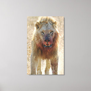 Intimidatie Canvas Afdruk