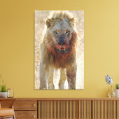 Intimidatie Canvas Afdruk (Insitu (Woonkamer))