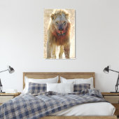 Intimidatie Canvas Afdruk (Insitu (Slaapkamer))