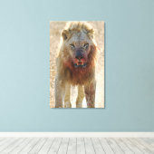 Intimidatie Canvas Afdruk (Insitu (Houten vloer))