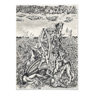 Intimidatie, door Brian Benson Foto Afdruk