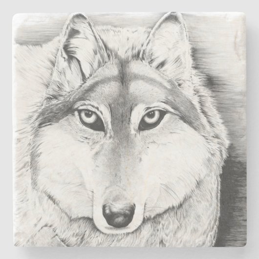 Intimidatie Stenen Onderzetter (Voorkant)