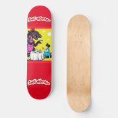 intimiderend theekransje skateboard (Voorkant)