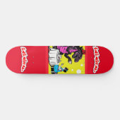 intimiderend theekransje skateboard (Horizontaal)