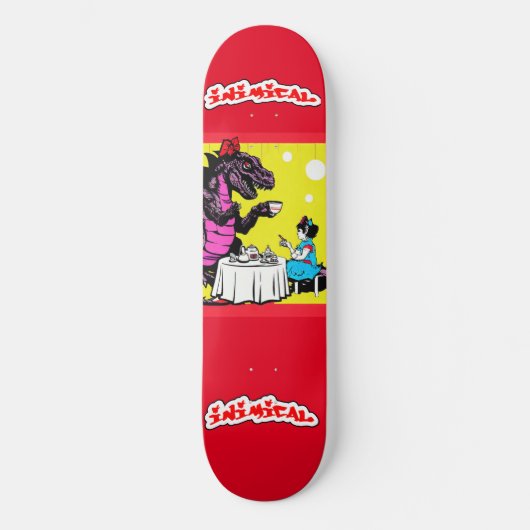 intimiderend theekransje skateboard (Voorkant)