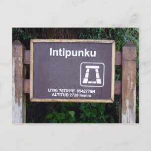 intipunku briefkaart