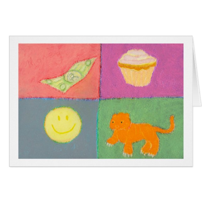 Intitulé :  Argent.  Un petit gâteau.  Un tigre.  (Devant horizontal)