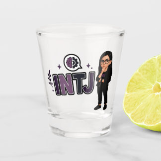 INTJ — A Visionária Estratégica Shot Glas