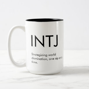 INTJ domination mondiale Mug Cadeau
