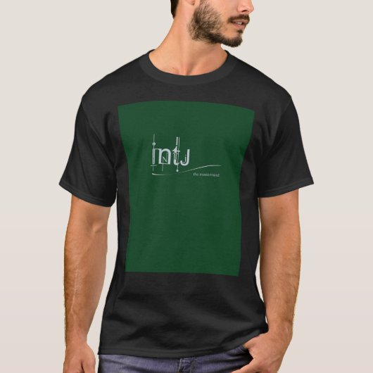 INTJ - het MastermineMBTI grafische T-shirt (Voorkant)
