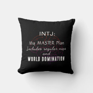 INTJ Masterplan Kussen