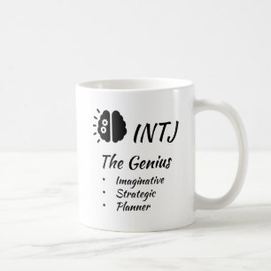 INTJ MBTI Myers-Briggs Type Indicator Personalitei Koffiemok