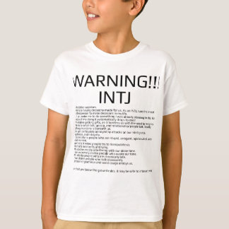 INTJ-regels T-shirt