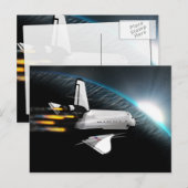 Into Orbit Briefkaart (Voorkant / Achterkant)