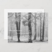 Into the Forest I Go - Carte postale (Devant / Derrière)