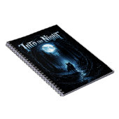 Into the Night — Moonlit Forest Notitieboek (Rechterzijde)