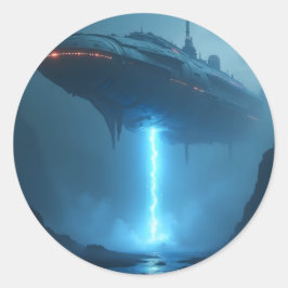 Into the Void -  Ronde Sticker