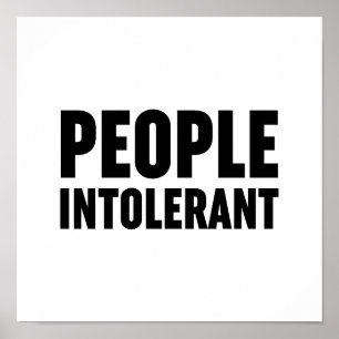Intolerant Poster