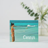intotheblue, Cancun Briefkaart (Staand voorkant)