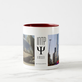 INTP I-ontwerp Tweekleurige Koffiemok