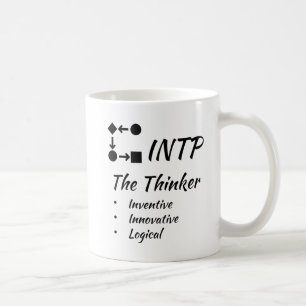 INTP MBTI Myers-Briggs Type Indicator Personalitei Koffiemok
