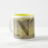 INTPmug Tweekleurige Koffiemok (Voorkant links)