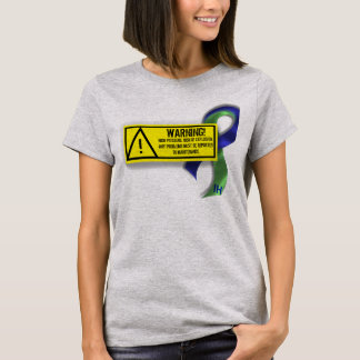 Intracraniële hypertensie: Onderhoudswaarschuwing T-shirt