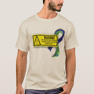 Intracraniële hypertensie: Onderhoudswaarschuwing T-shirt