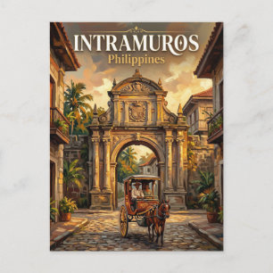 Intramuros Filipijnen Briefkaart
