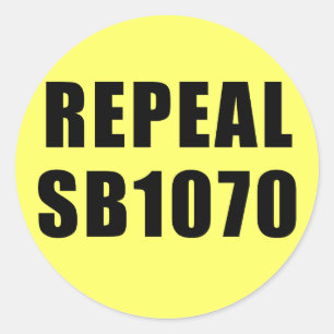 INTREKKEN SB1070 in Arizona! T-shirts, Hoodies Ronde Sticker