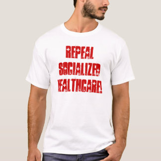 Intrekking van de sociale gezondheidszorg t-shirt