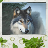 Intrépide Le Loup Arctique, Serviette (Plié)