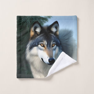 Intrépide Loup De L'Arctique, Laver Un Tissu