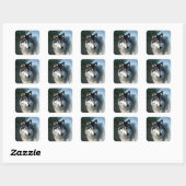 Intrépide Loup De L'Arctique, Stickers (Feuille)