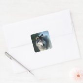 Intrépide Loup De L'Arctique, Stickers (Enveloppe)